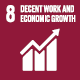 Decent work and economic growth